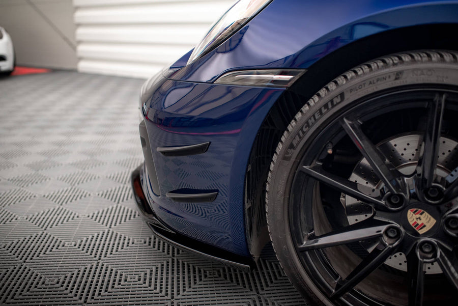 Porsche 911 (992) Carrera Aero Front Canards — vehicle view