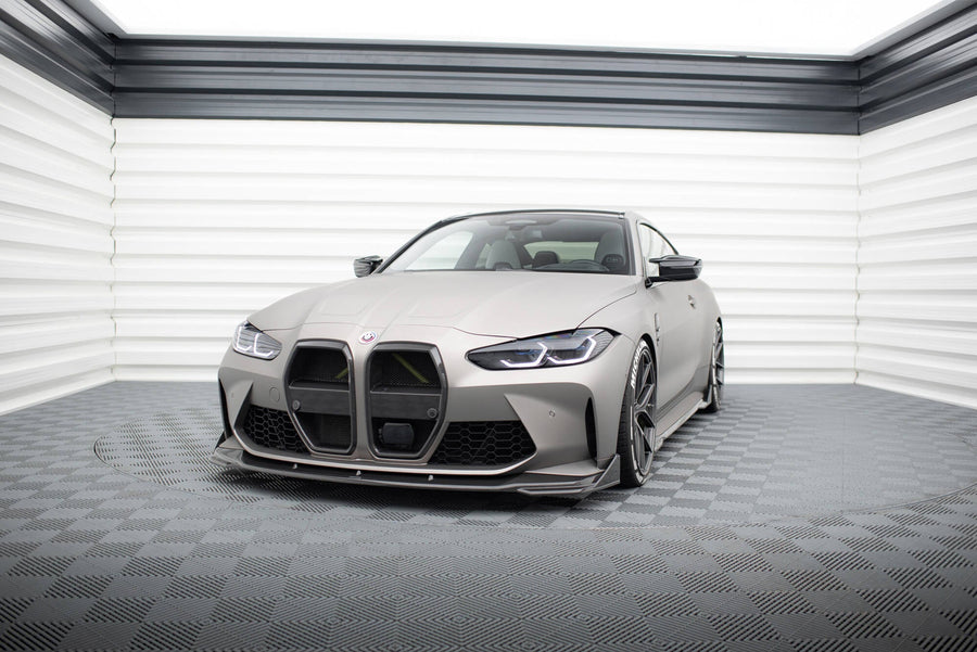 BMW M4 (G82) Carbon Fiber Front Flaps — vehicle view