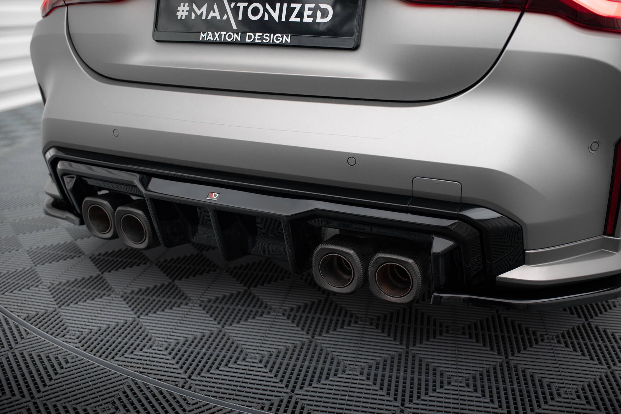 BMW M3 (G80) / M4 (G82) Rear Valance — vehicle view