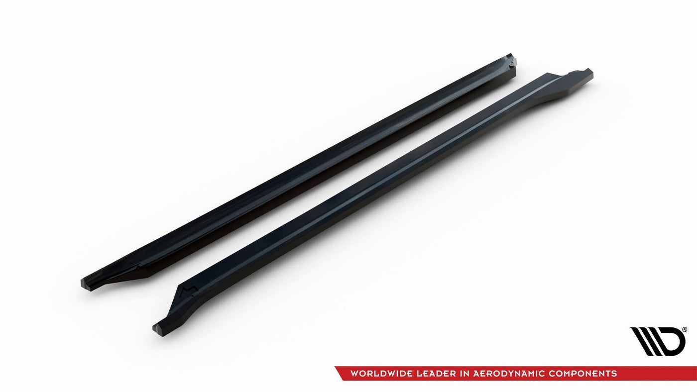 Porsche 718 Cayman GT4 RS Side Skirt Diffusers — vehicle view