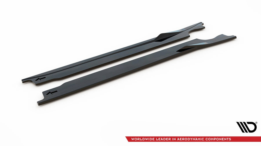 Porsche 911 (992) Carrera Aero / GTS Side Skirt Diffusers V1 — vehicle view