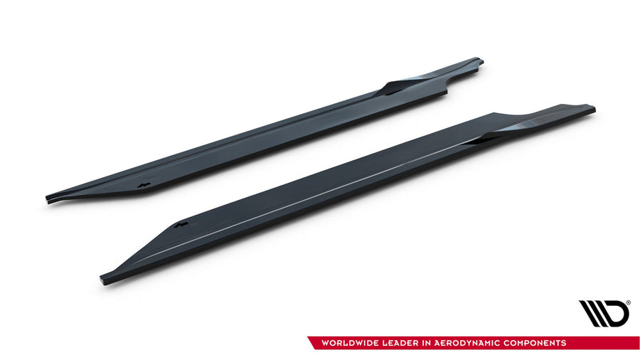 Porsche 911 (992) Carrera Sport Design Side Skirt Diffusers V1 — vehicle view