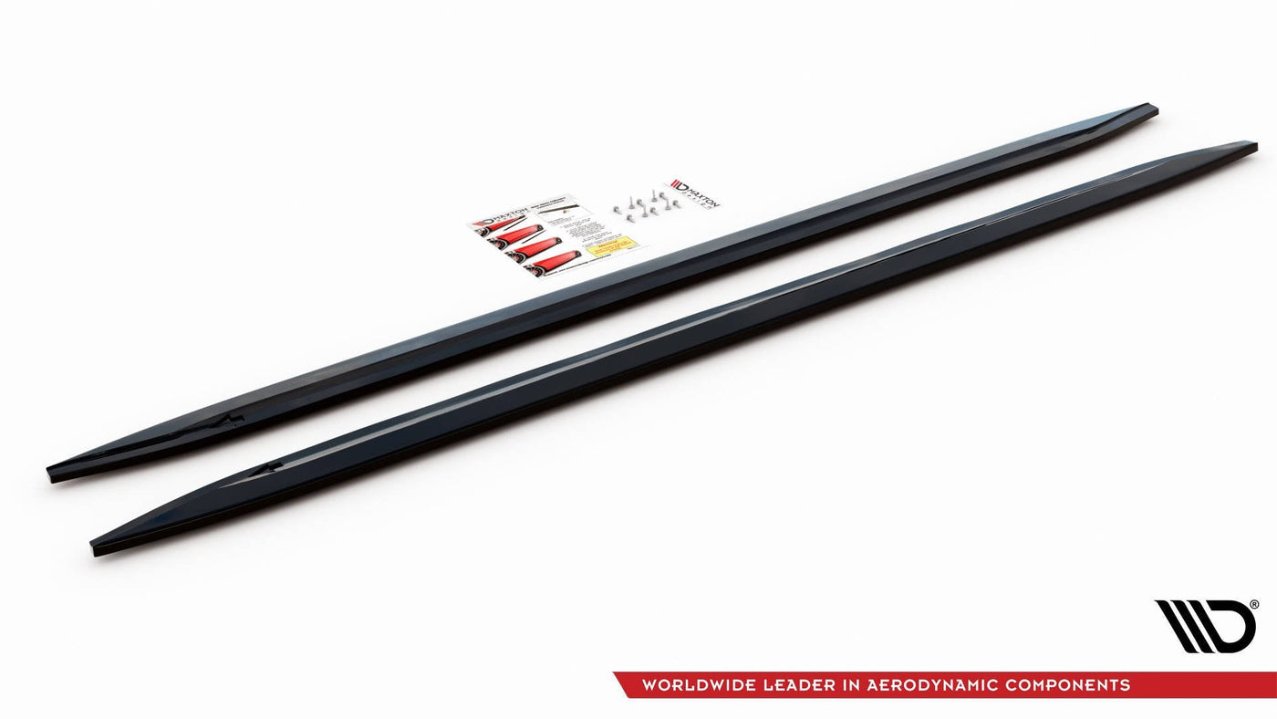 BMW M4 (G82) Side Skirt Diffusers V2 — vehicle view