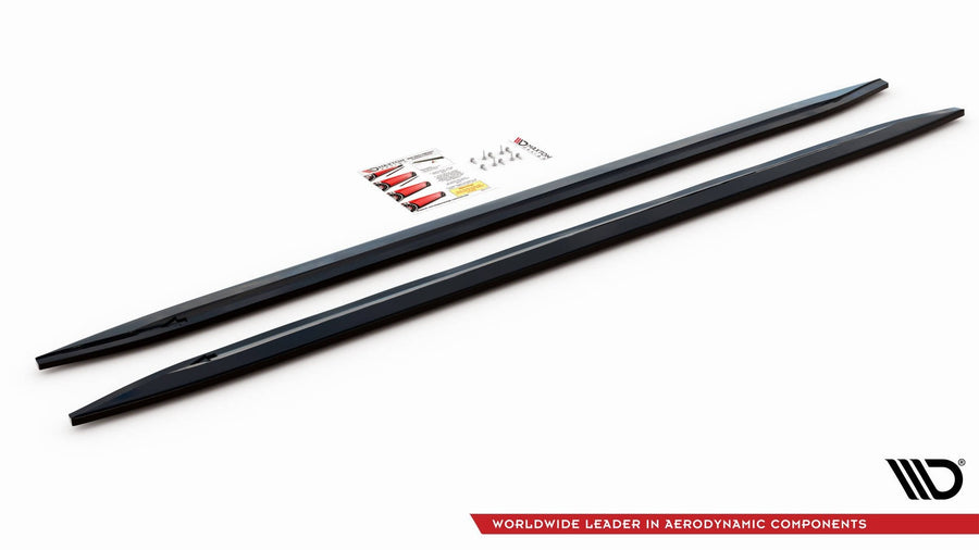 BMW M4 (G82) Side Skirt Diffusers V2 — vehicle view