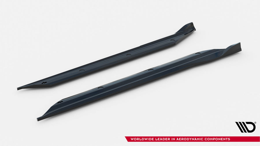 Porsche 718 Cayman / Boxster GTS Side Skirt Diffusers V2 — product view