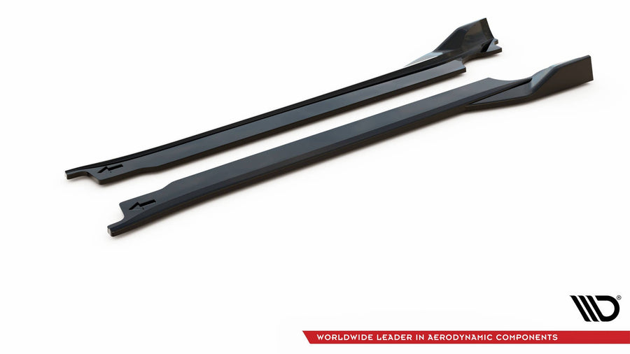 Porsche 911 (992) Carrera Aero / GTS Side Skirt Diffusers V2 — vehicle view