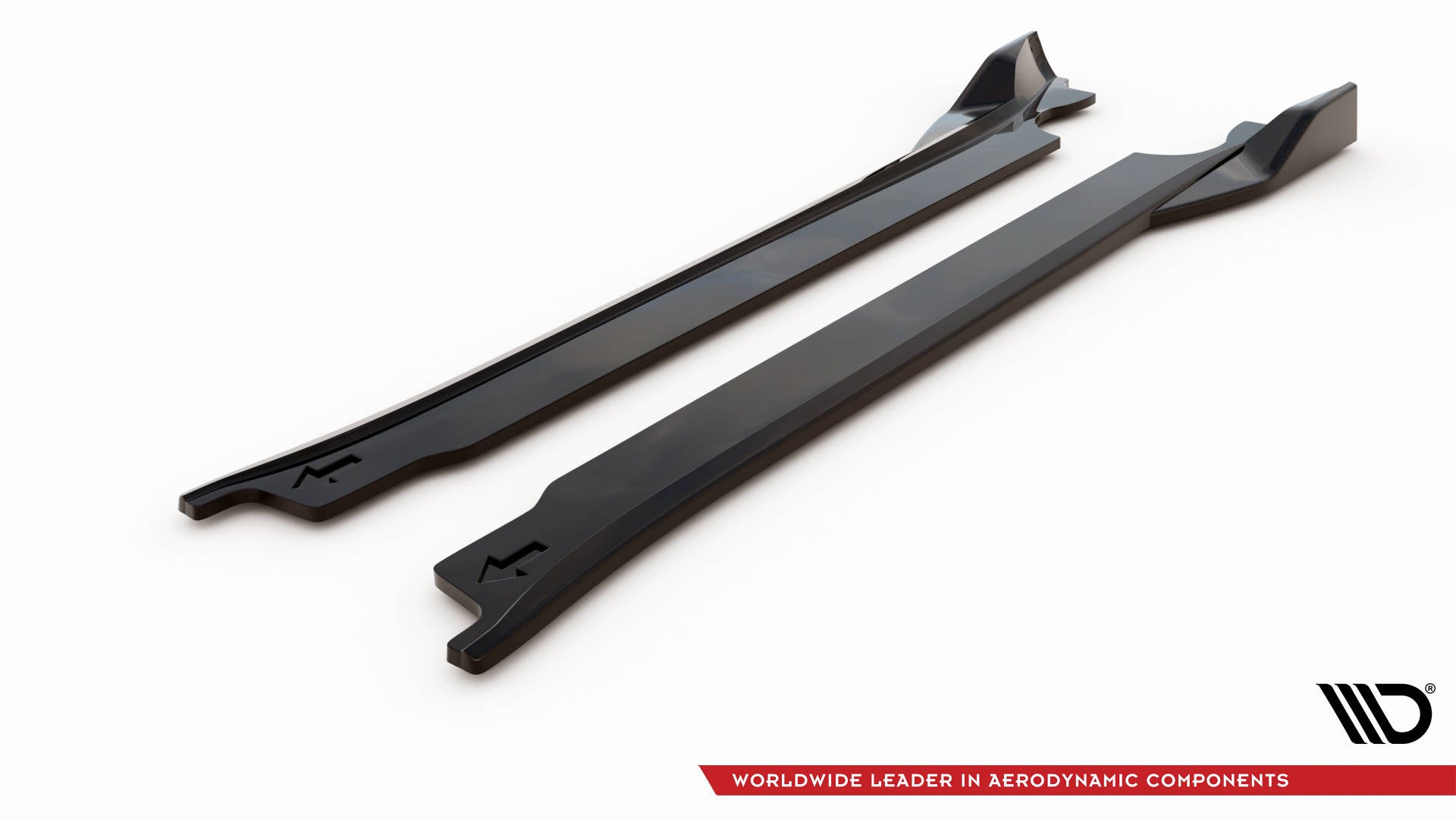 Porsche 911 (992) Carrera Aero / GTS Side Skirt Diffusers V2 — product view