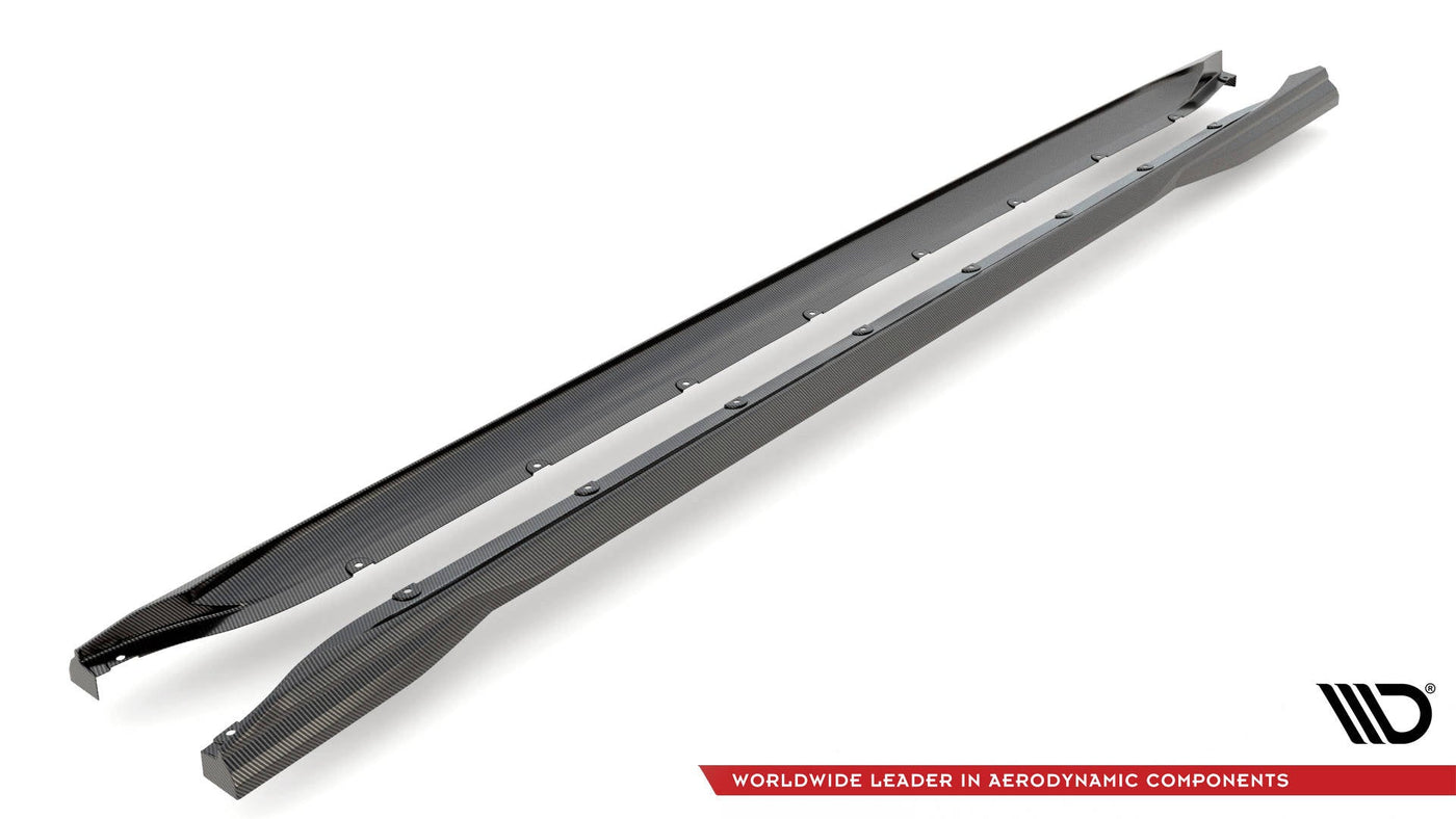BMW M3 (G80) Carbon Fiber Side Skirts — product view