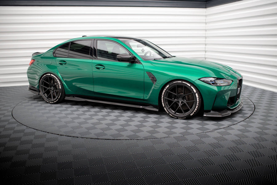 BMW M3 (G80) Carbon Fiber Side Skirts — vehicle view