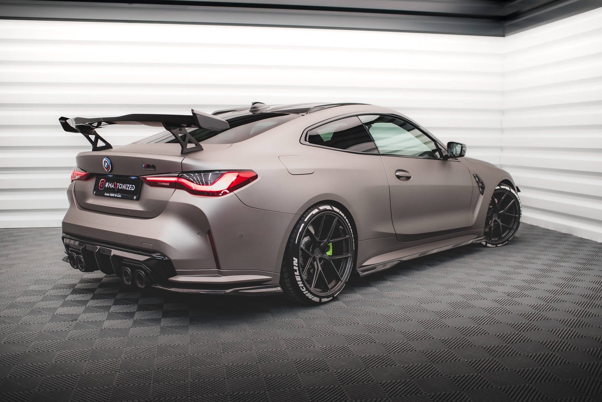 BMW M4 (G82) Carbon Fiber Side Skirts — vehicle view
