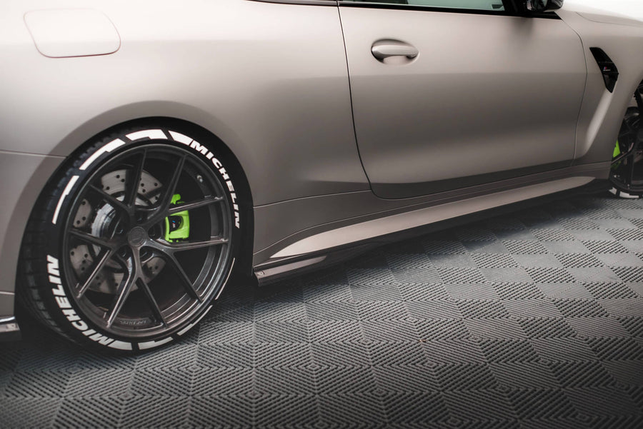 BMW M4 (G82) Carbon Fiber Side Skirts — vehicle view