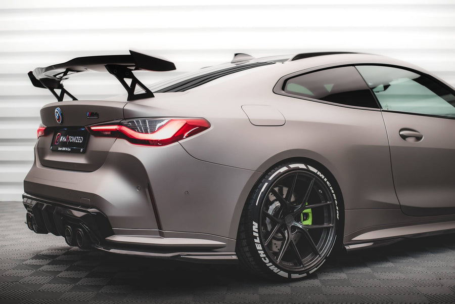 BMW M4 (G82) Carbon Fiber Rear Side Splitters — vehicle view