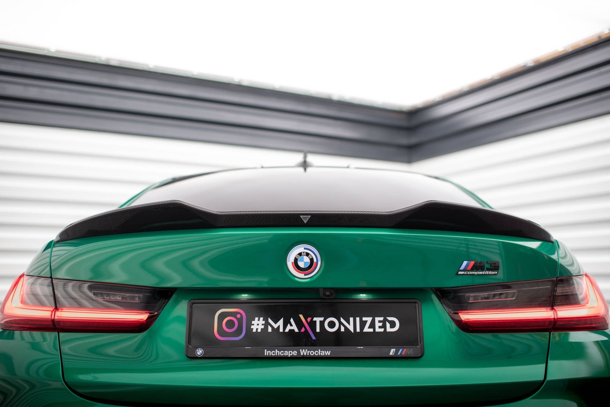 BMW M3 (G80) Carbon Fiber Full Splitter Set — product view