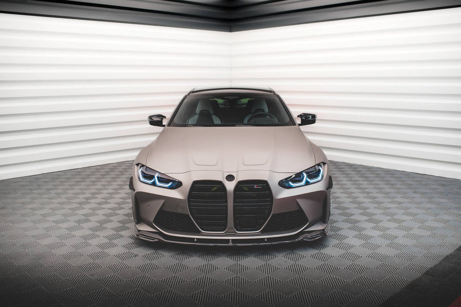 BMW M4 (G82) Carbon Fiber Full Splitter Set — vehicle view