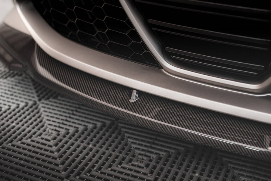 BMW M4 (G82) Carbon Fiber Full Splitter Set — vehicle view