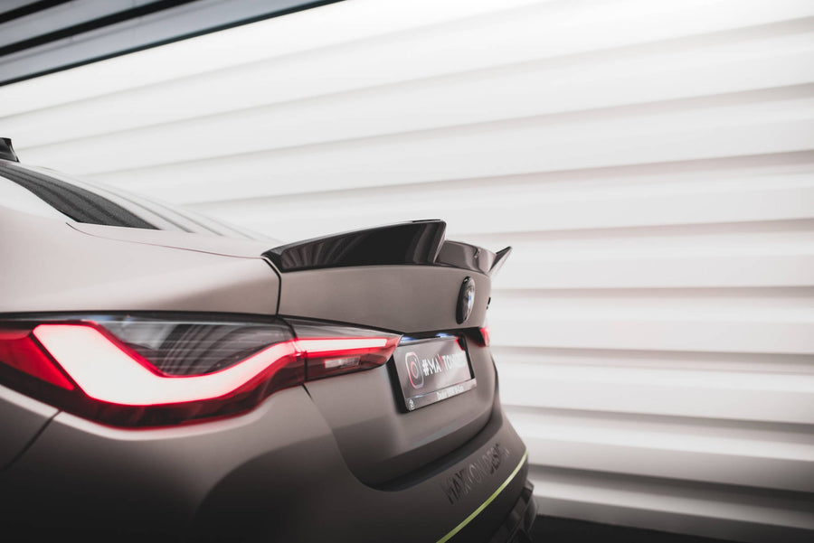 BMW M4 (G82) Carbon Fiber Tailgate Spoiler — vehicle view