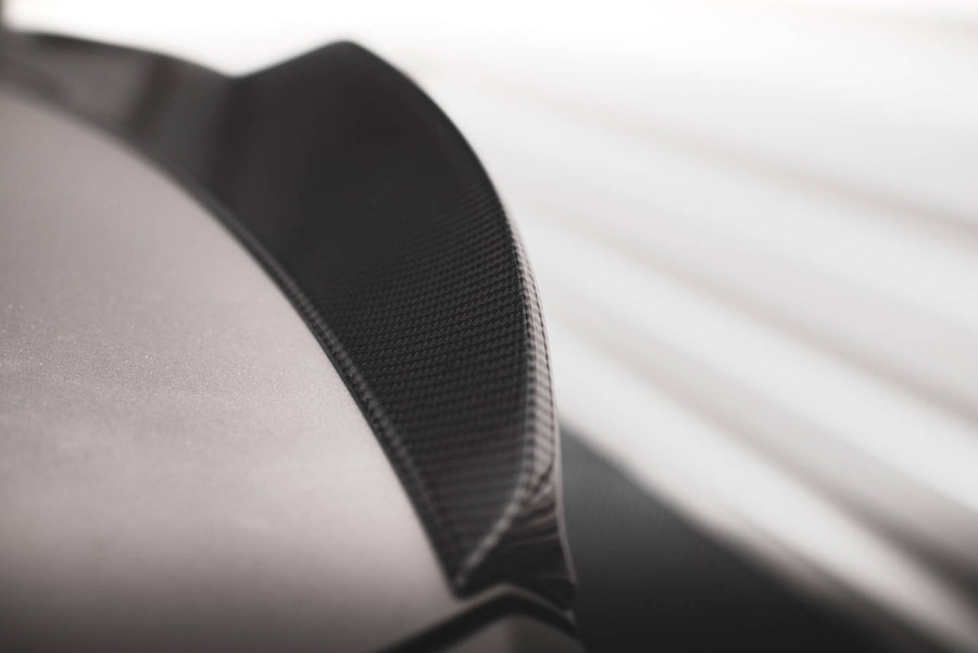 BMW M4 (G82) Carbon Fiber Tailgate Spoiler — vehicle view