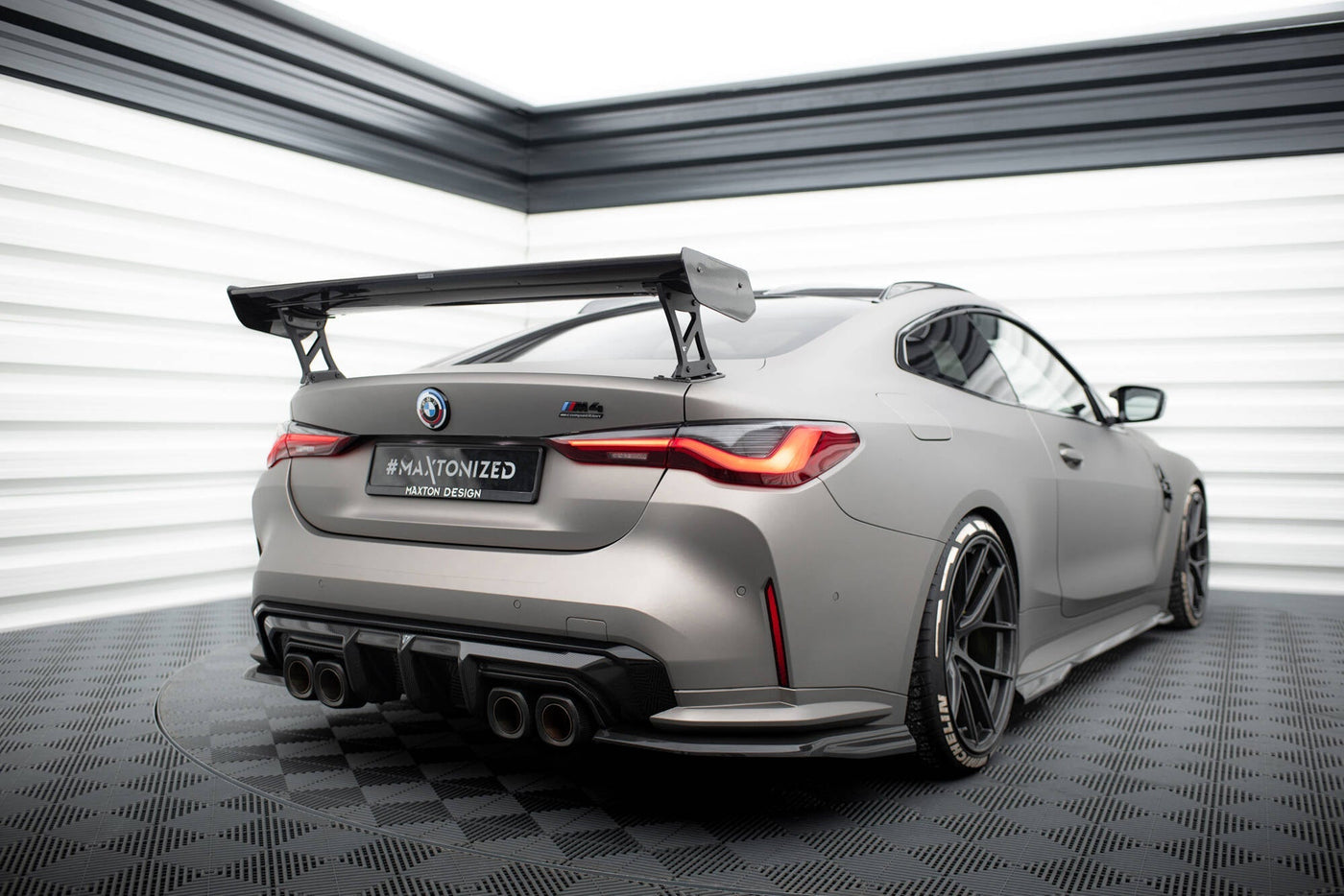 BMW M4 (G82) Carbon Rear Wing — External Bracket Mount