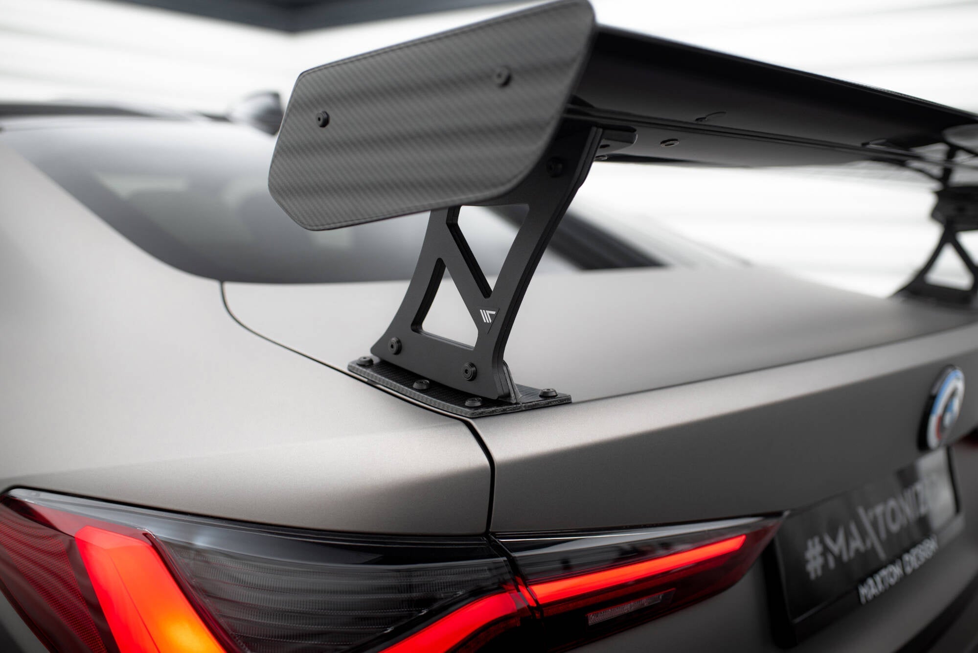 BMW M4 (G82) Carbon Rear Wing — External Bracket Mount