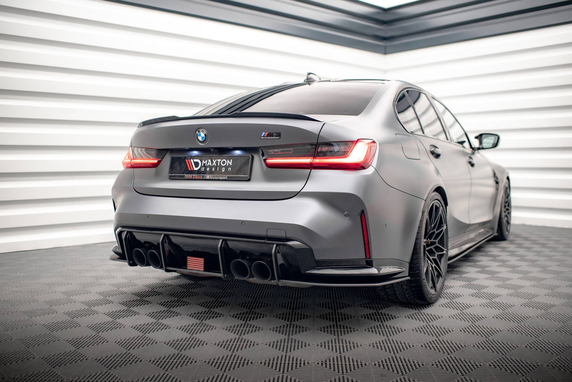 BMW M3 (G80) LED Rain Stop Light — vehicle view