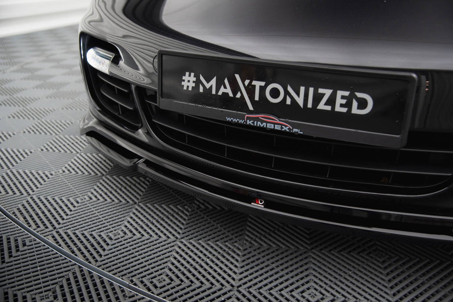 Porsche 911 (997) Turbo Front Splitter — vehicle view