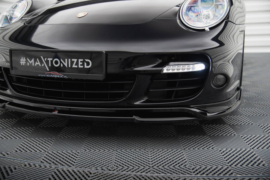 Porsche 911 (997) Turbo Front Splitter — vehicle view