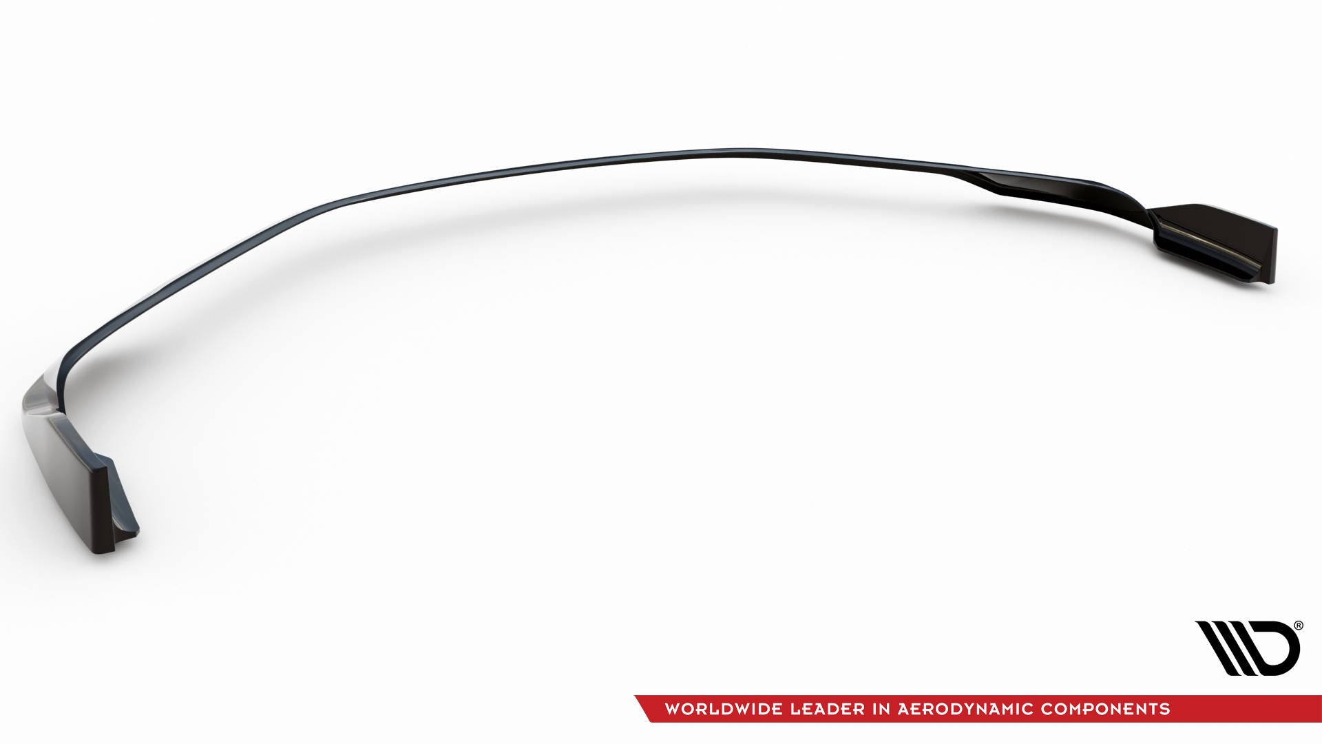 Porsche 911 (992) Turbo S Front Splitter, white-background studio
