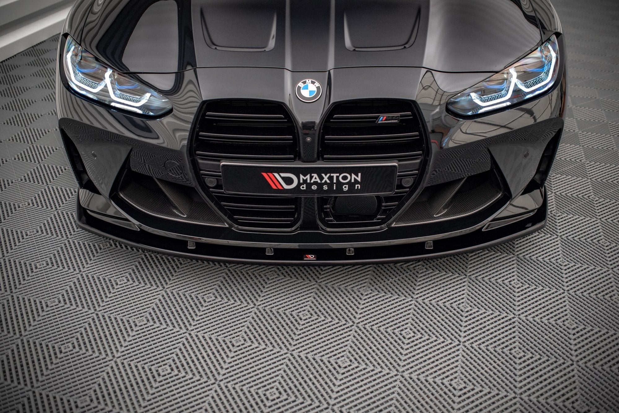 BMW M3 (G80) / M4 (G82) Front Splitter V1 — vehicle view