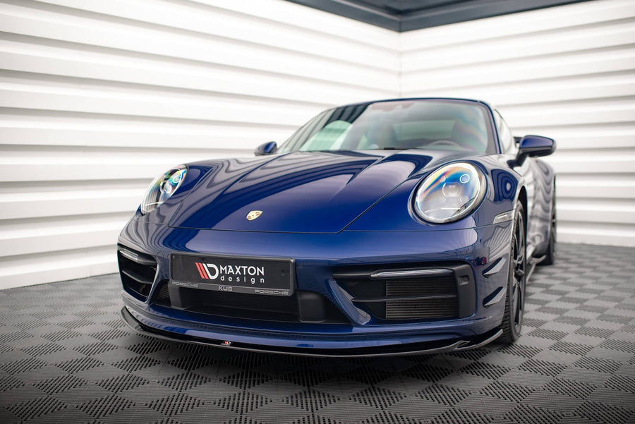 Porsche 911 (992) Carrera Aero / GTS Front Splitter V1 — vehicle view
