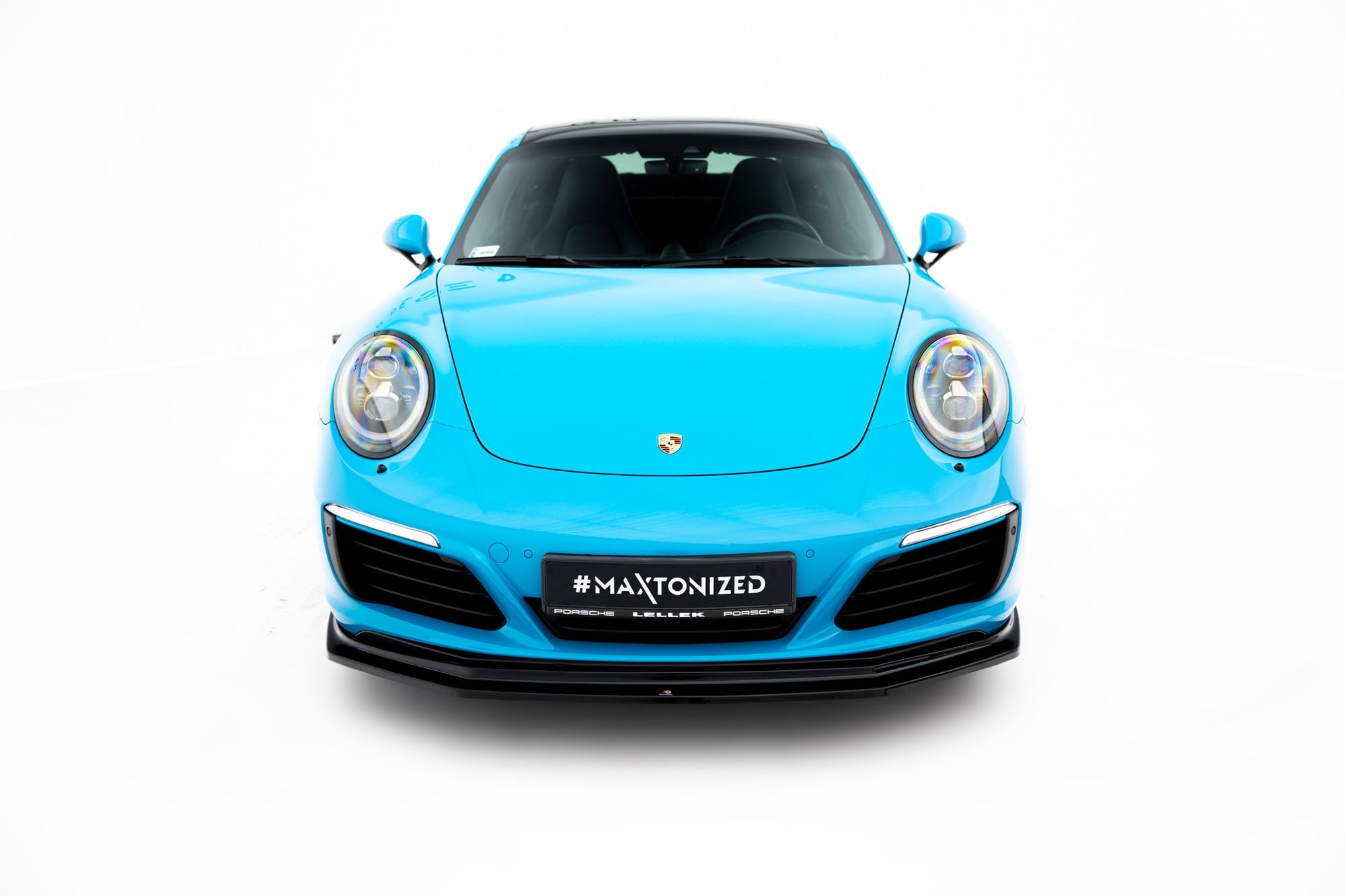 Porsche 911 (991.2) Carrera Front Splitter V2 — vehicle view