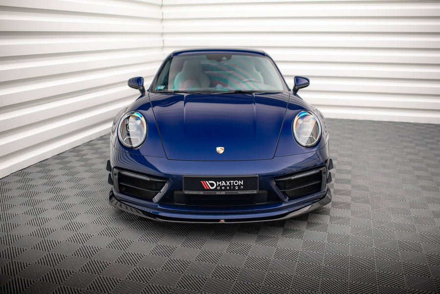 Porsche 911 (992) Carrera Aero / GTS Front Splitter V2 — vehicle view