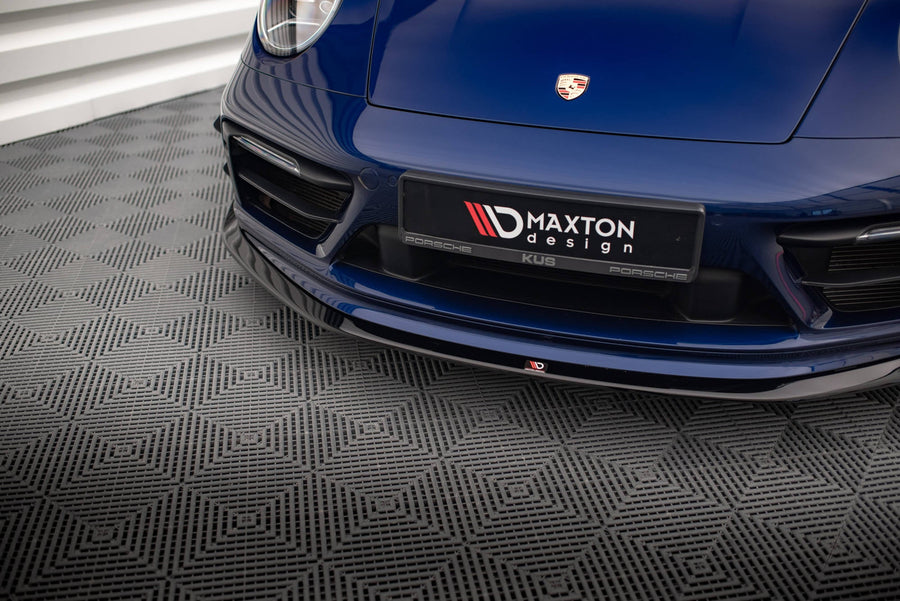 Porsche 911 (992) Carrera Aero / GTS Front Splitter V2 — vehicle view