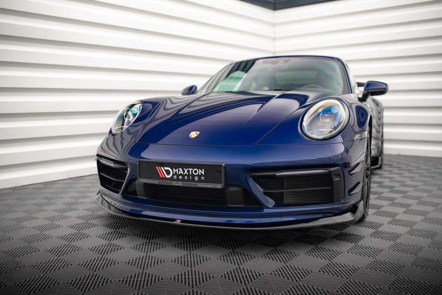 Porsche 911 (992) Carrera Aero / GTS Front Splitter V2 — vehicle view