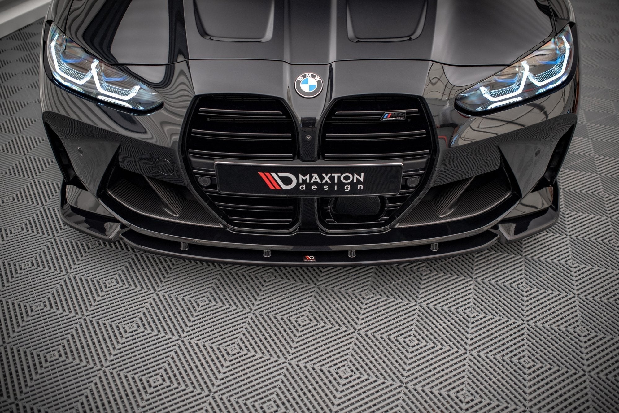 BMW M3 (G80) / M4 (G82) Front Splitter V3 — vehicle view