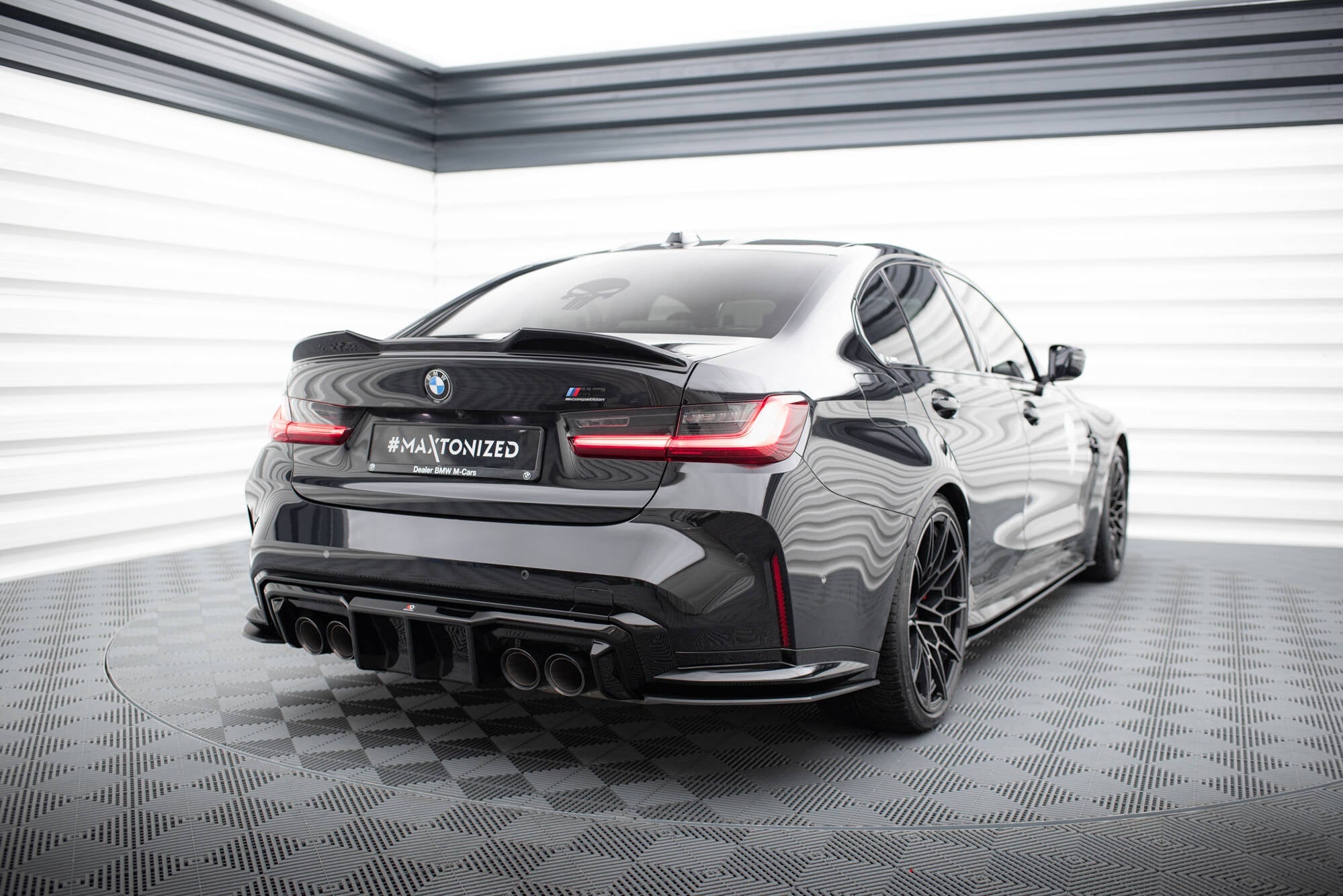 BMW M3 (G80) Street Pro Rear Side Splitters V2