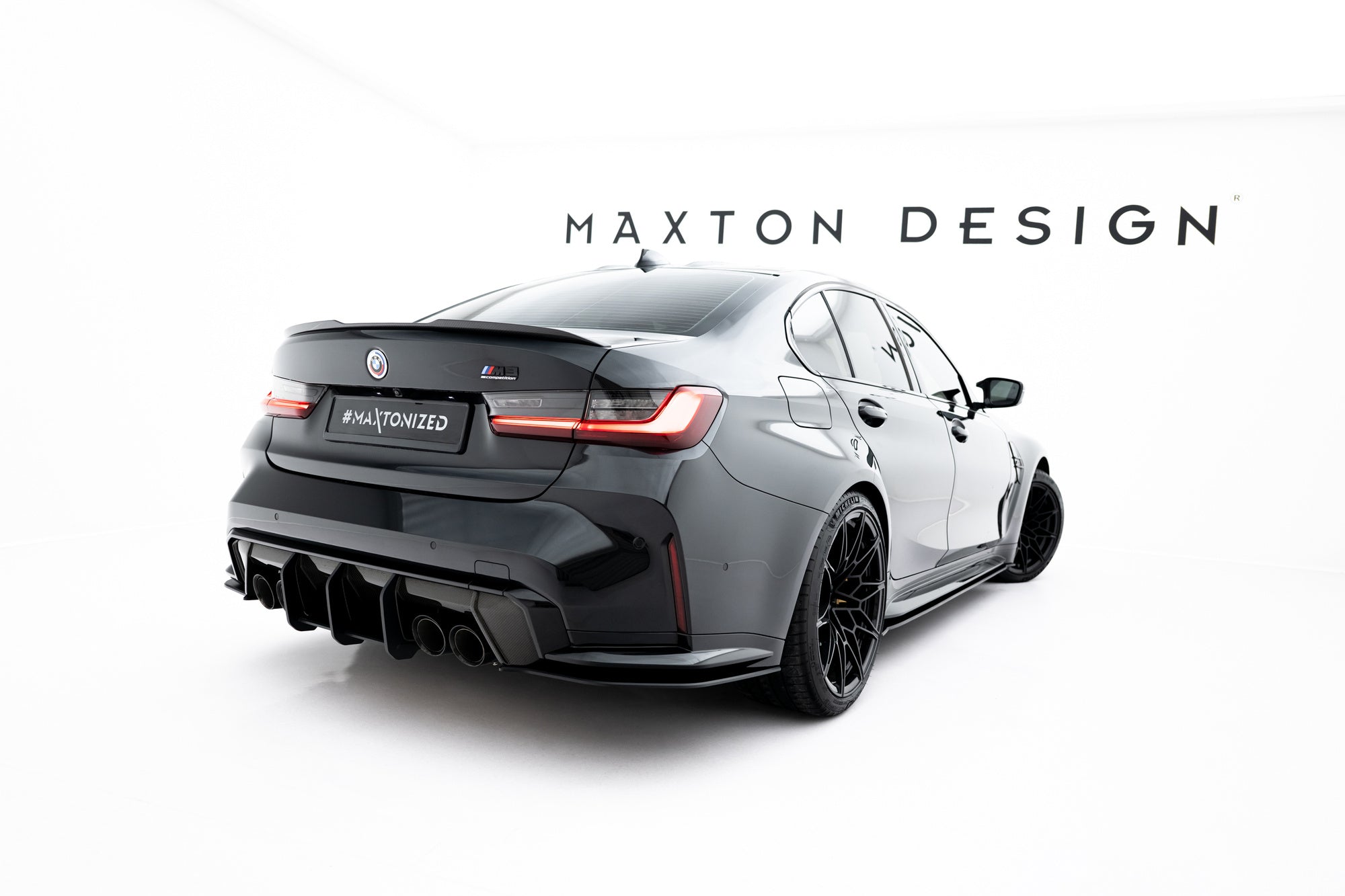 BMW M3 (G80) Street Pro Rear Side Splitters V3