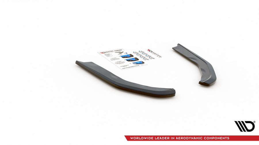 BMW M3 (G80) Rear Side Splitters V1 — vehicle view