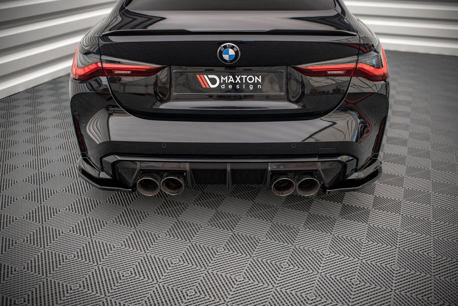 BMW M4 (G82) Rear Side Splitters V1 — vehicle view