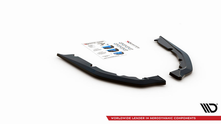 BMW M4 (G82) Rear Side Splitters V1 — vehicle view
