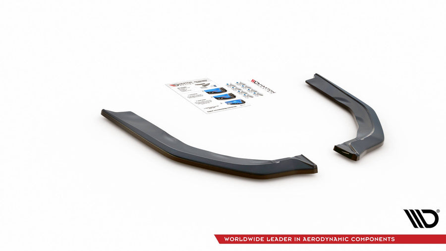 BMW M3 (G80) Rear Side Splitters V2 — vehicle view