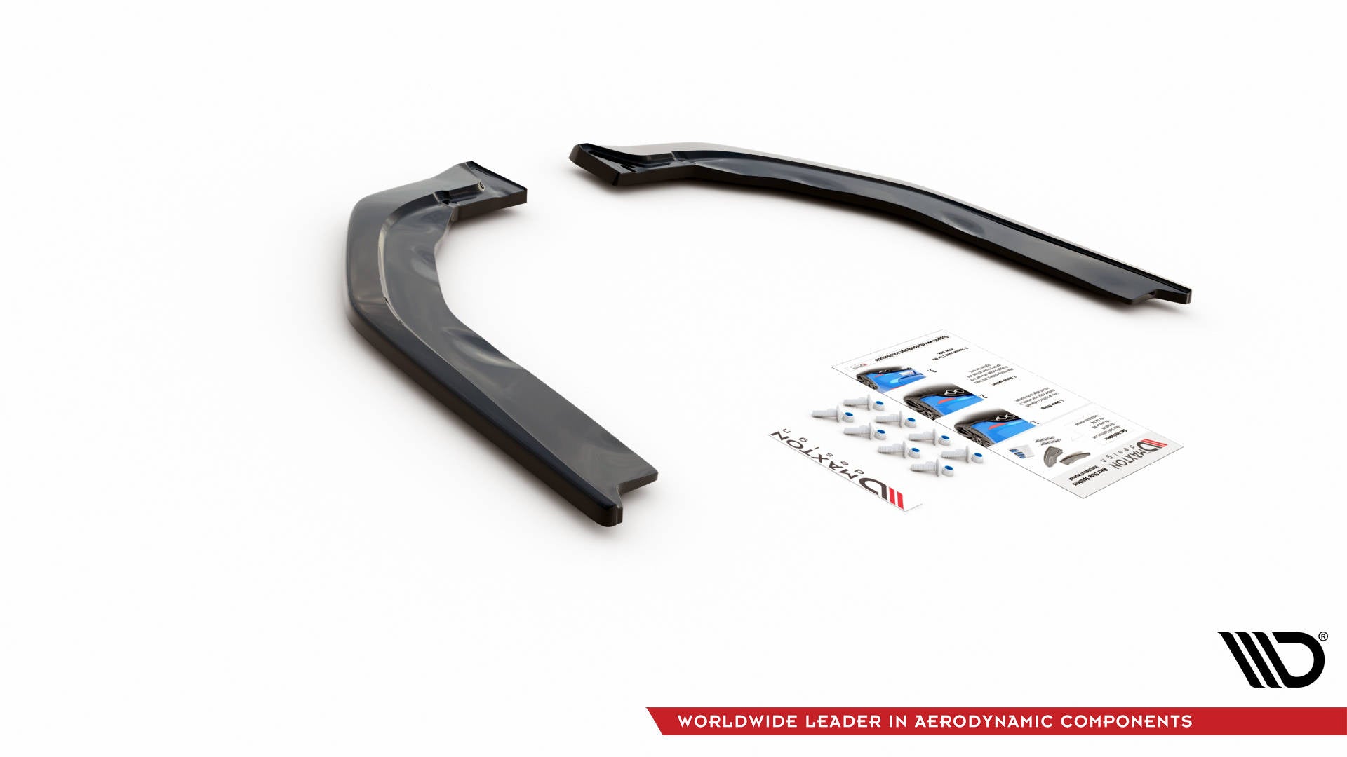BMW M3 (G80) Rear Side Splitters V2 — product view