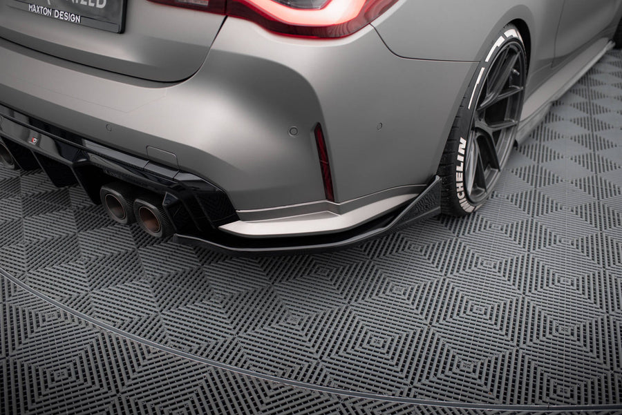 BMW M4 (G82) Rear Side Splitters V5 — vehicle view