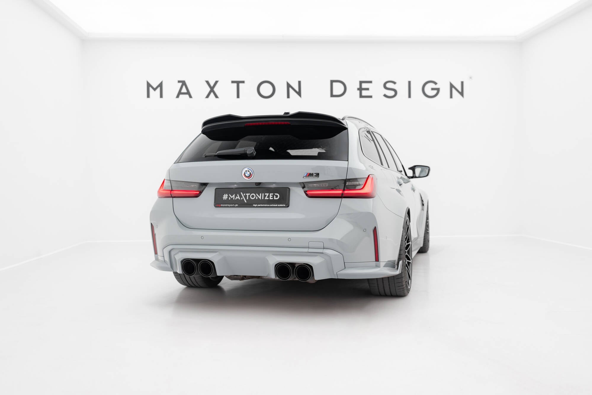 BMW M3 Touring (G81) Spoiler Cap 3D — vehicle view