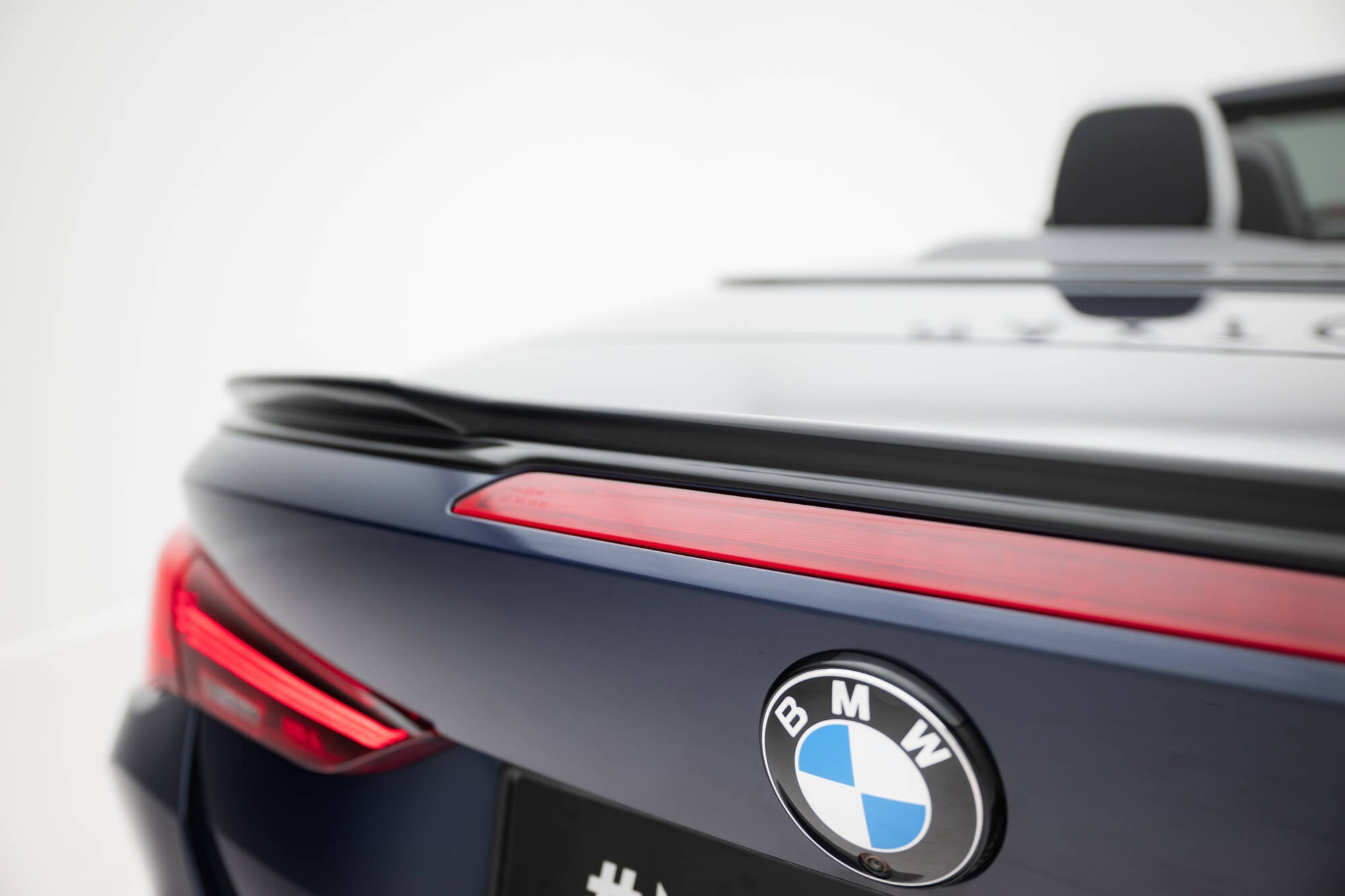 BMW M4 Convertible (G83) Spoiler Cap 3D — vehicle view
