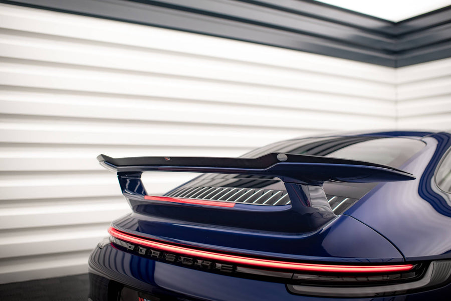 Porsche 911 (992) Carrera Aero Spoiler Cap — vehicle view