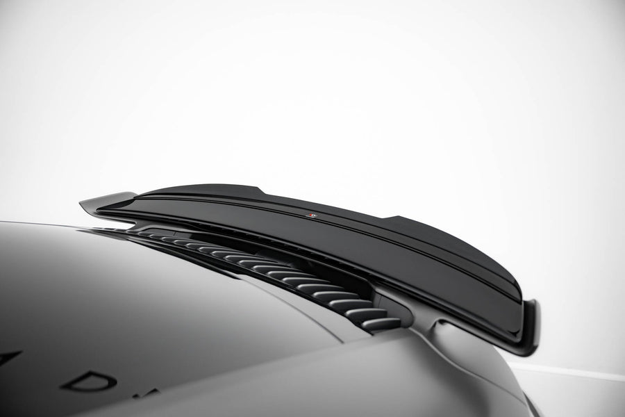 Porsche 911 (992) Turbo S Sport Package Spoiler Cap — vehicle view