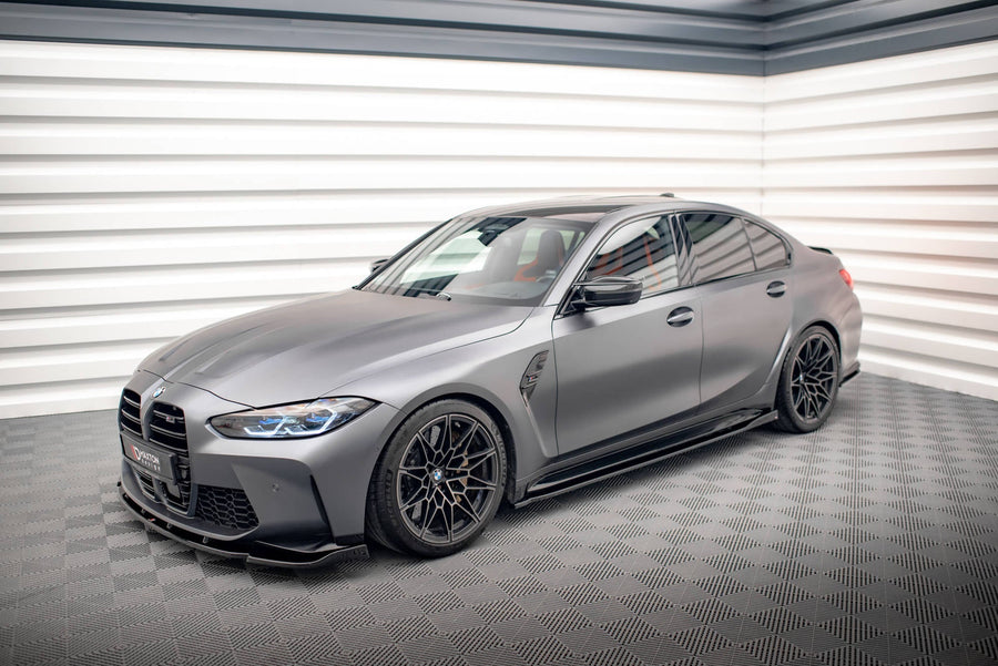 BMW M3 (G80) Full Splitter Set — vehicle view