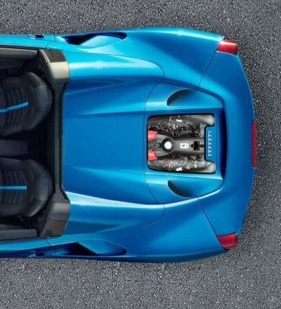 Ferrari 488GTS/Pista - Carbon Fiber + Glass Bonnet (Design S)